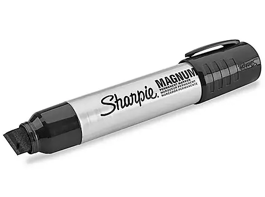 Permanent Marker for DIY Yard Signs