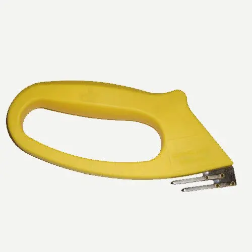 safety cutting tool for corrugated plastic
