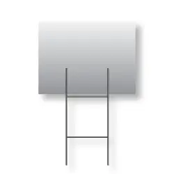 Affordable metal sign stakes for yard signs